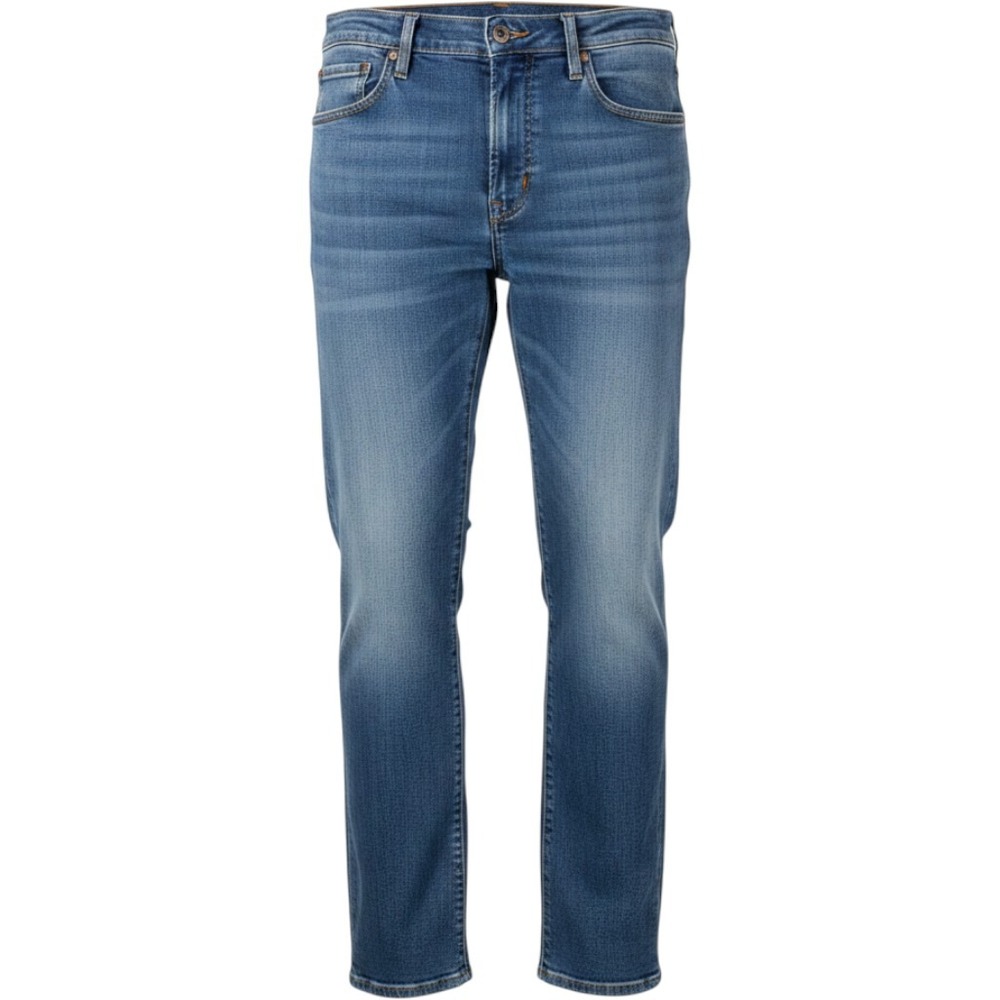 IZOD y2K Mens Comfort Stretch Straight Leg Jeans Medium Wash Blue 36x28
